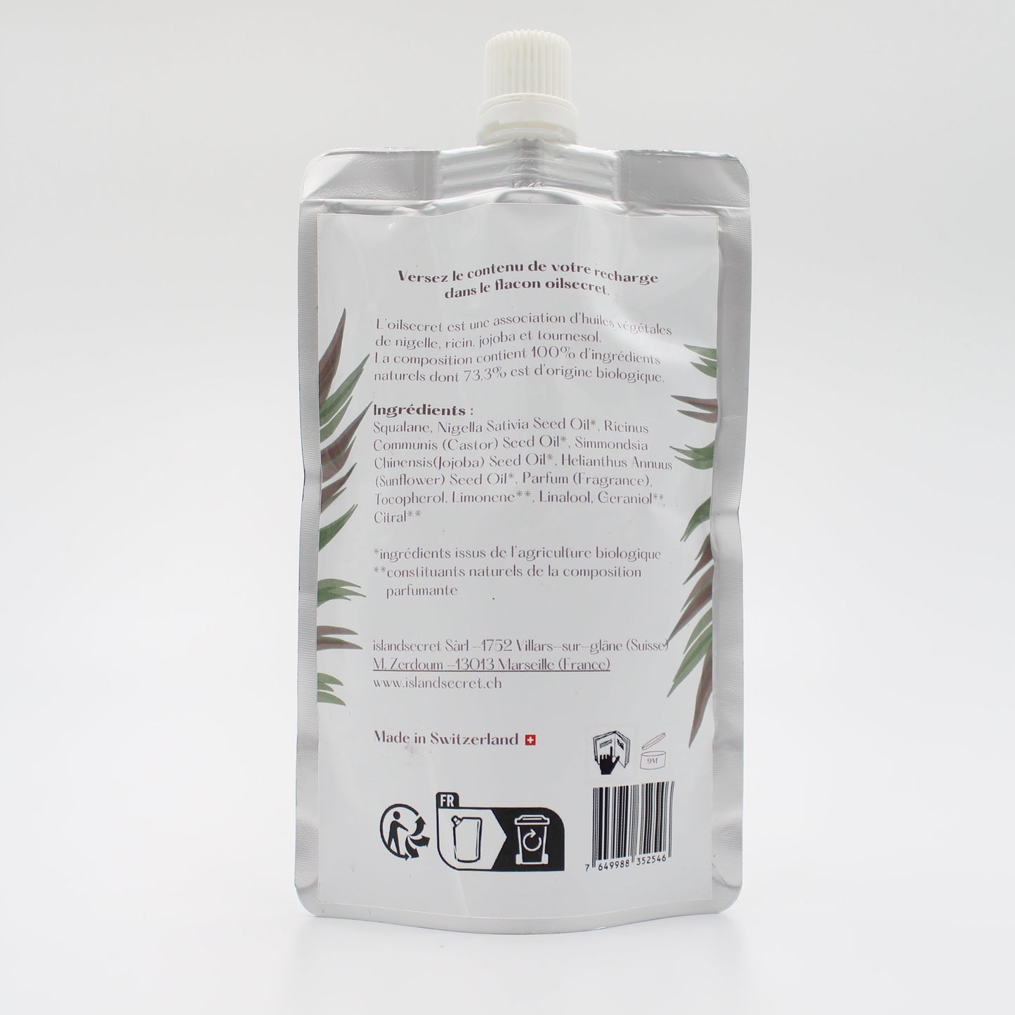 Oilsecret bottle refill 100ml